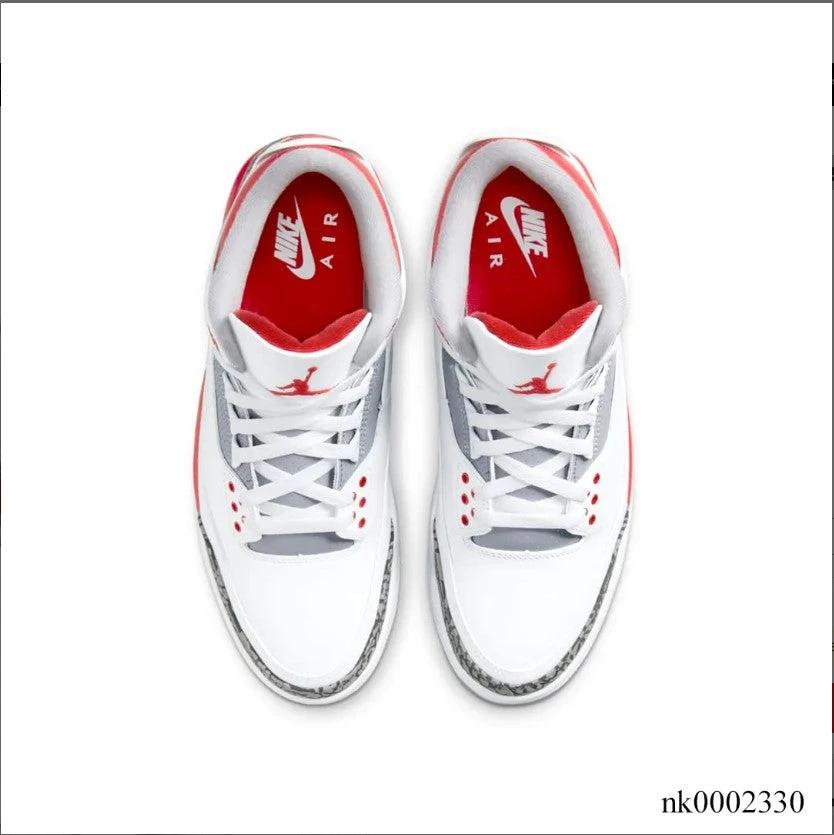 Air Jordan 3 Retro Fire Red Shoes Sneakers by Air Jordan