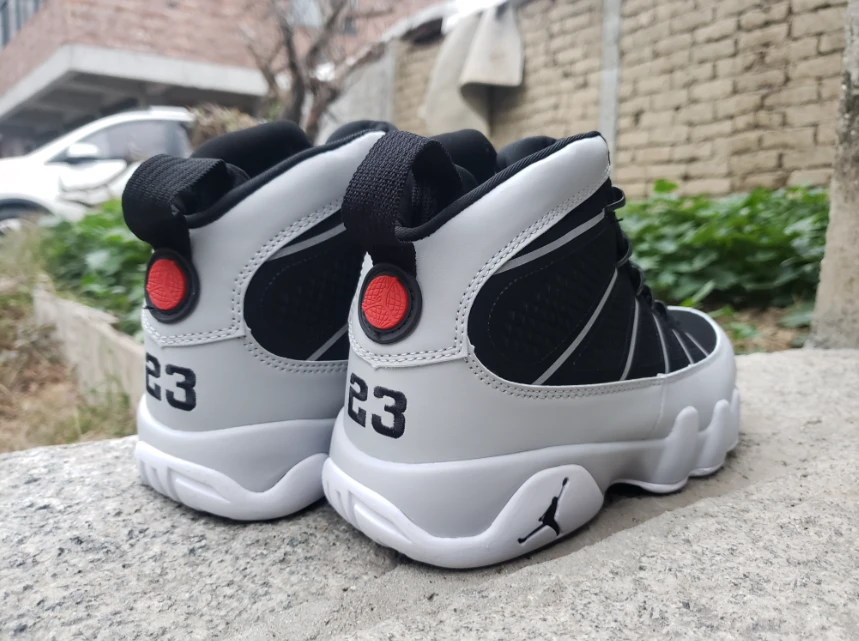 Air Jordan 9 Black Gray Silver by Air Jordan