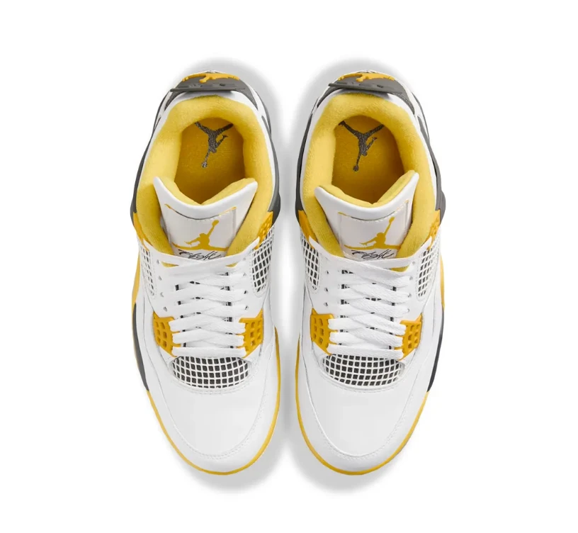 Air Jordan 4 Vivid Sulfur Shoes Sneakers by Air Jordan