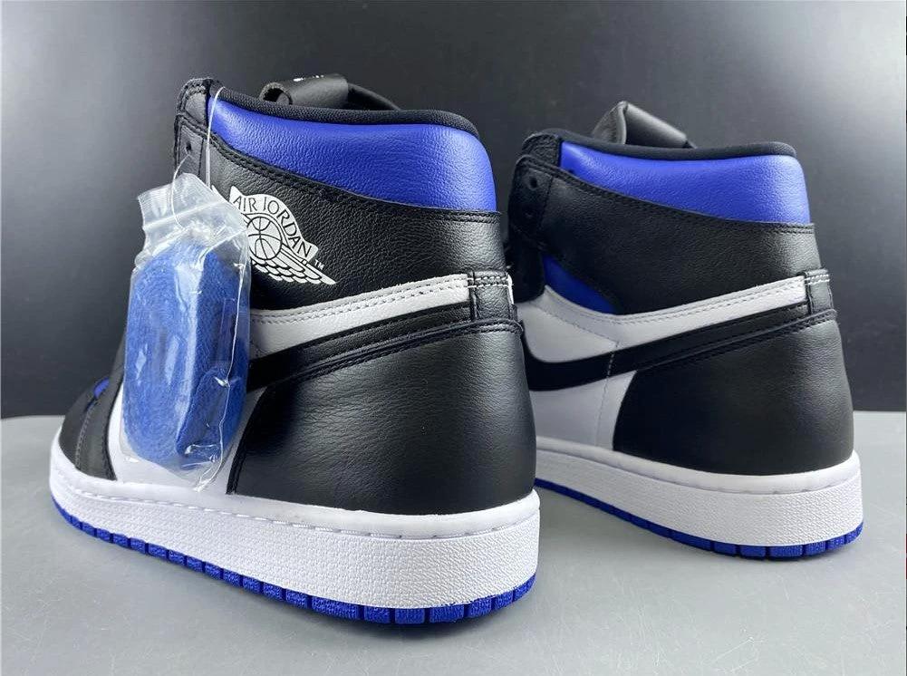 Air Jordan 1 Retro High Black Game Royal Shoes Sneakers by Air Jordan