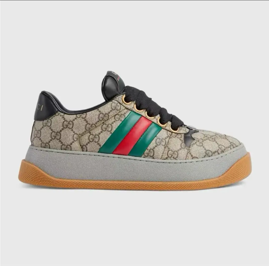 GG Monogram – Beige Ebony Shoes Sneakers – nk0005067 by Air Jordan
