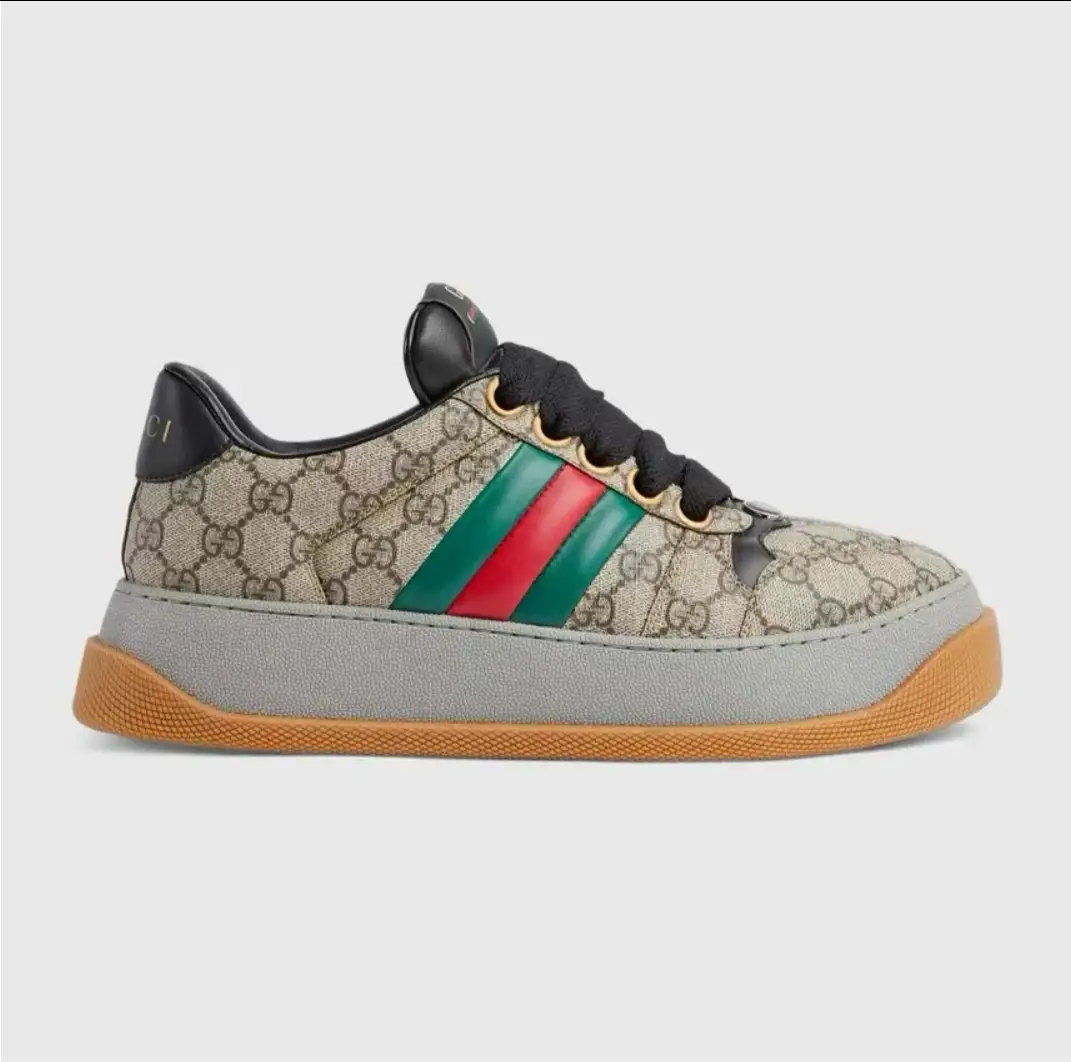 GG Monogram – Beige Ebony Shoes Sneakers – nk0005067 by Air Jordan