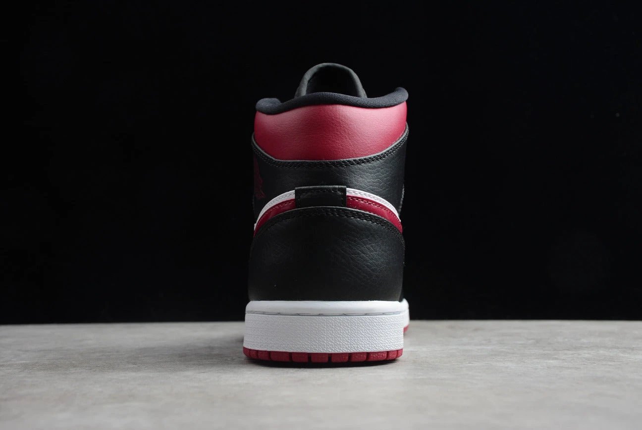 Air Jordan 1 Mid Bred Toe by Air Jordan