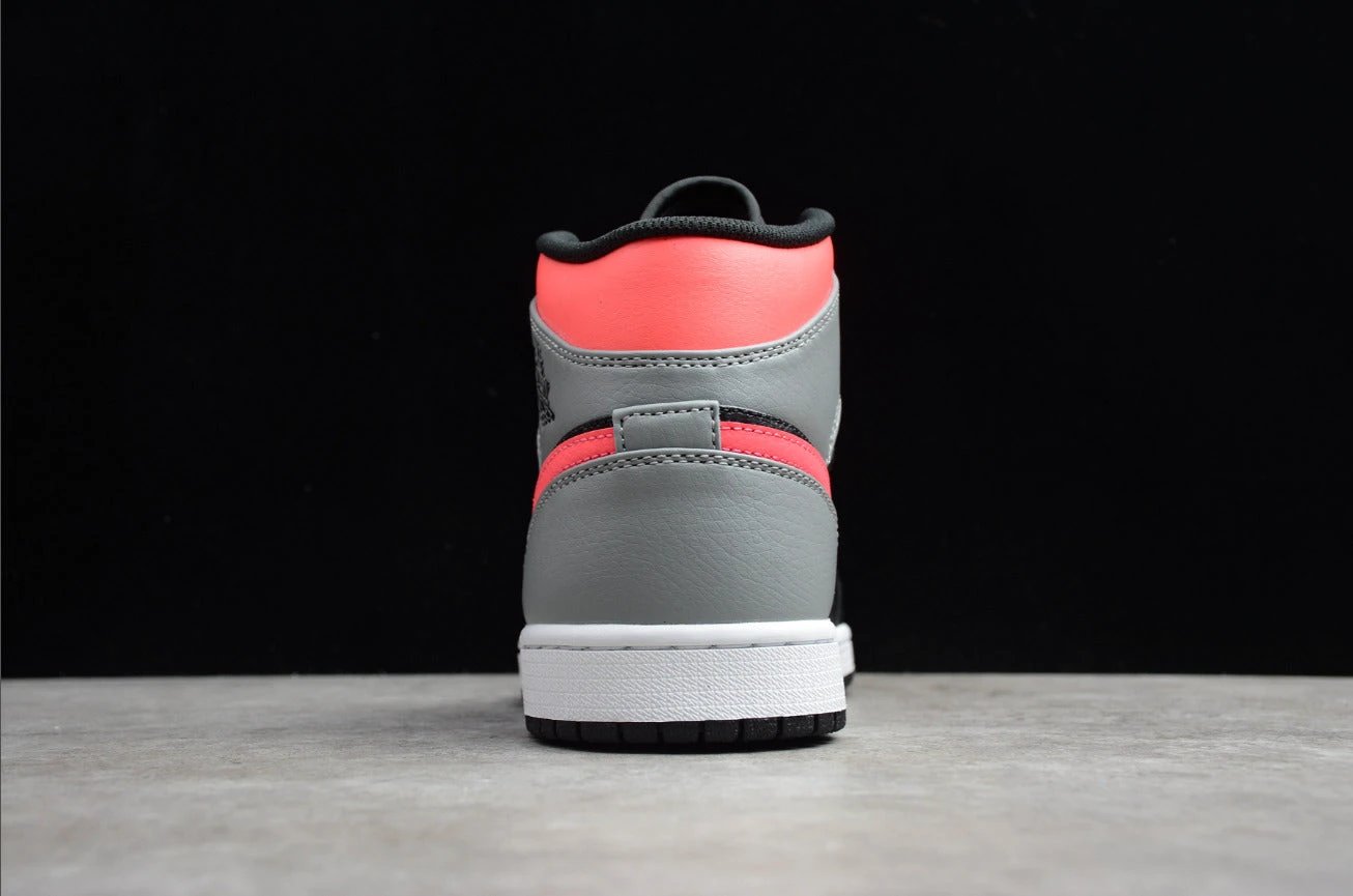 Air Jordan 1 Mid Gray Black Power by Air Jordan