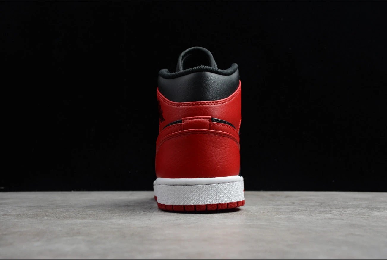 Air Jordan 1 Mid “Bred” by Air Jordan