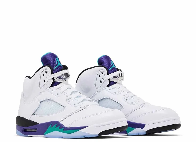 Air Jordan 5 Grape Shoes Sneakers by Air Jordan