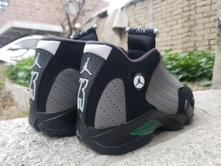 Air Jordan 14 Retro Black Gray by Air Jordan