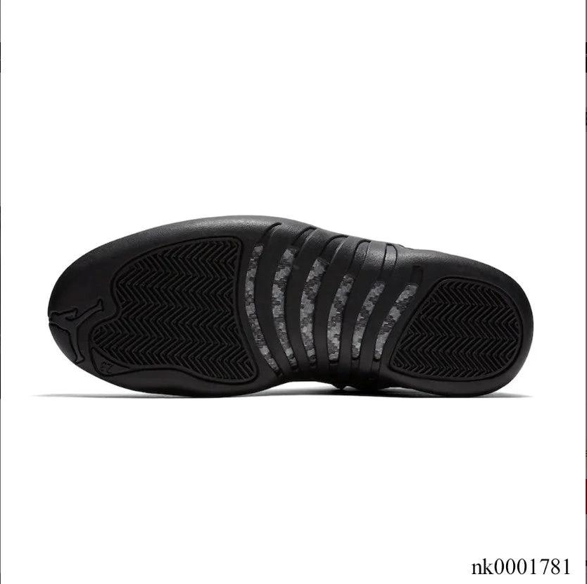 Air Jordan 12 Retro Winterized Triple Black Shoes Sneakers by Air Jordan