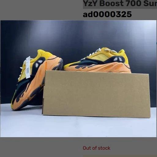 Yeezy Boost 700 Sun Yellow Shoes Sneakers by Air Jordan