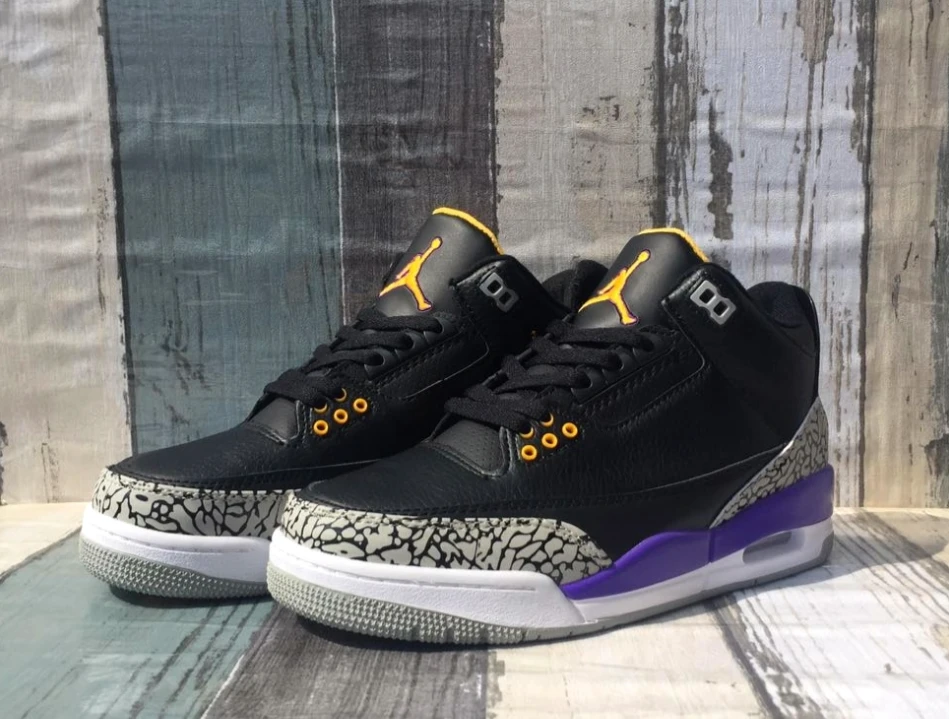 Air Jordan 3 Retro Court Purple by Air Jordan
