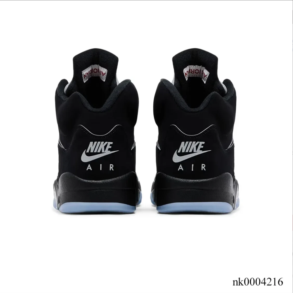 Air Jordan 5 Black Metallic Reimagined Shoes Sneakers by Air Jordan