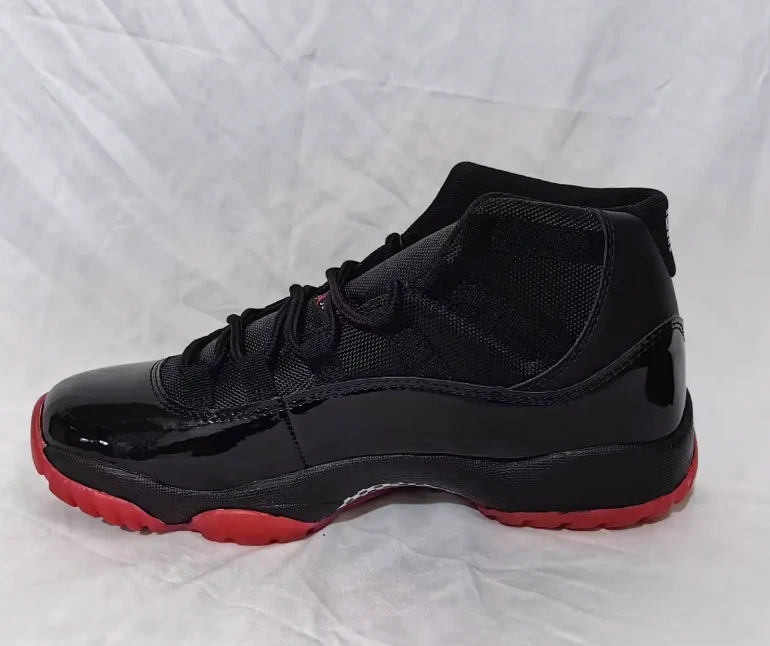 Air Jordan 11 “72-10” Bred Custom Shoes Sneakers by Air Jordan