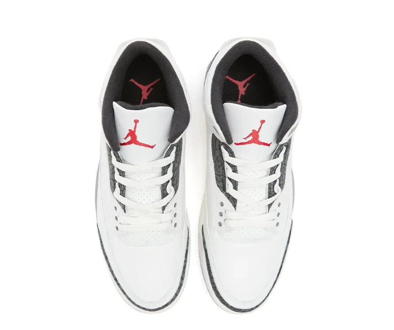 Air Jordan 3 Cement Grey Shoes Sneakers by Air Jordan