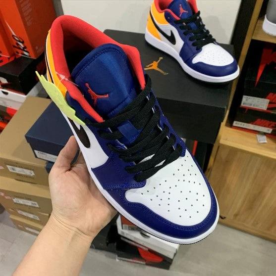 Air Jordan 1 Low Blue Yellow by Air Jordan