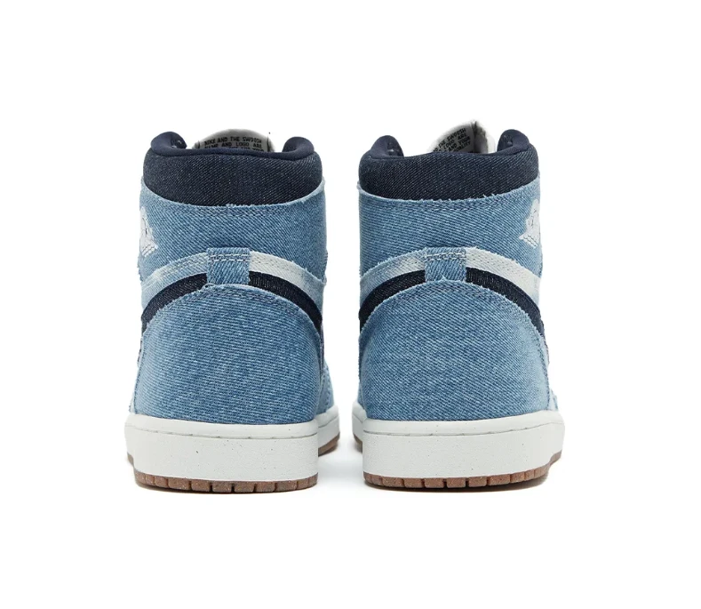 AJ 1 High OG Denim Shoes Sneakers by Air Jordan