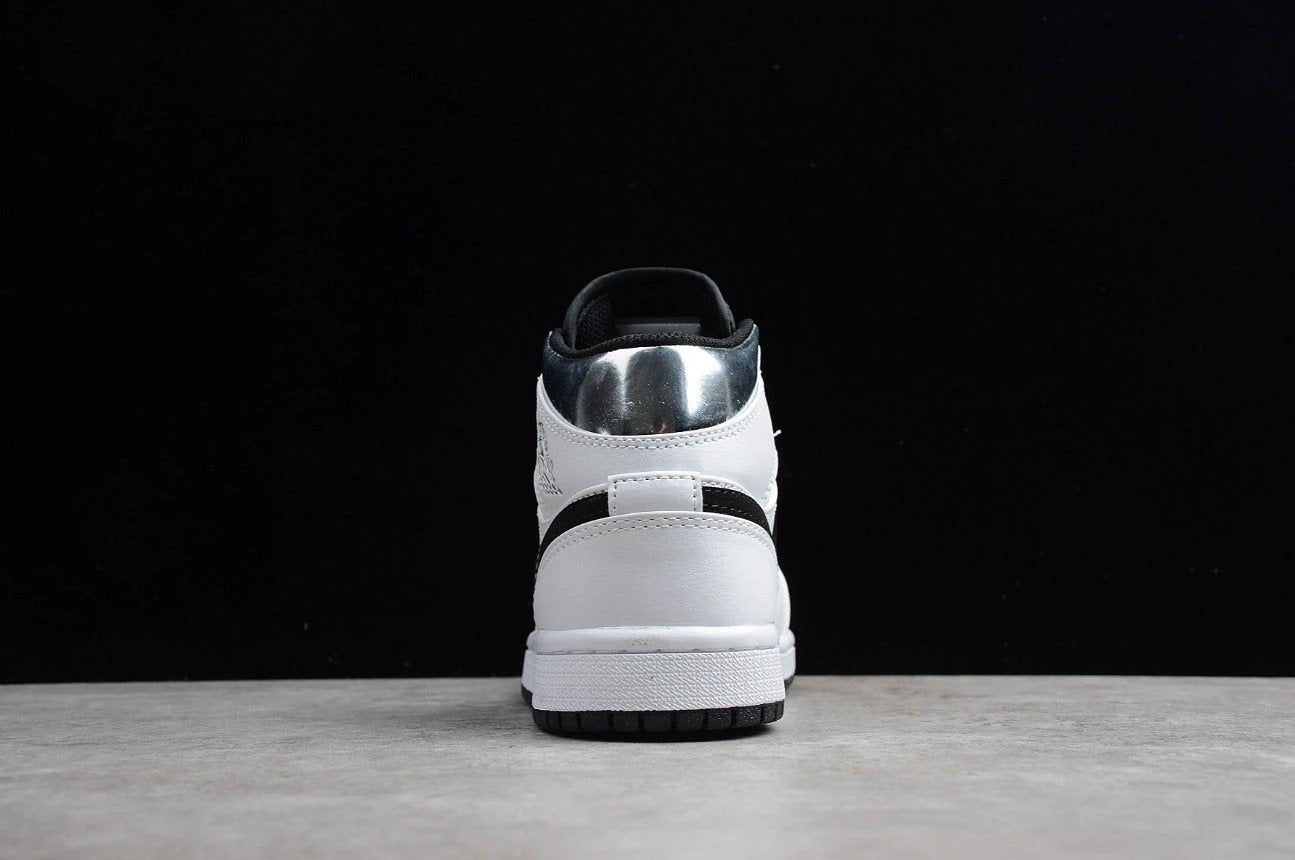Air Jordan 1 Mid Leonard White And Black by Air Jordan