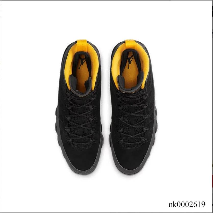 Air Jordan 9 Dark Charcoal University Gold Shoes Sneakers by Air Jordan