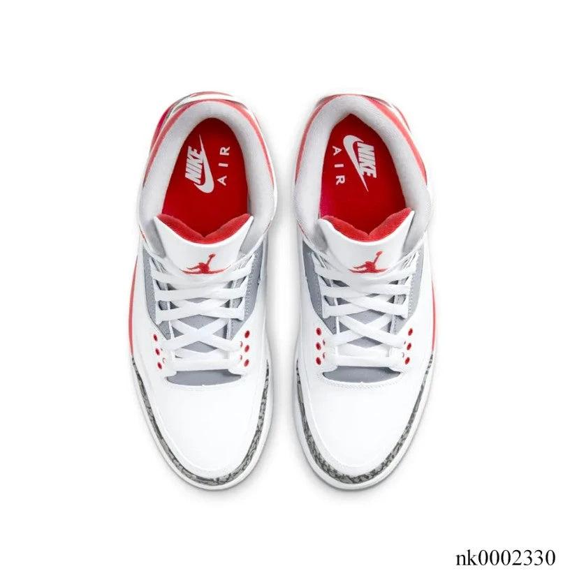 Air Jordan 3 Retro Fire Red Shoes Sneakers by Air Jordan
