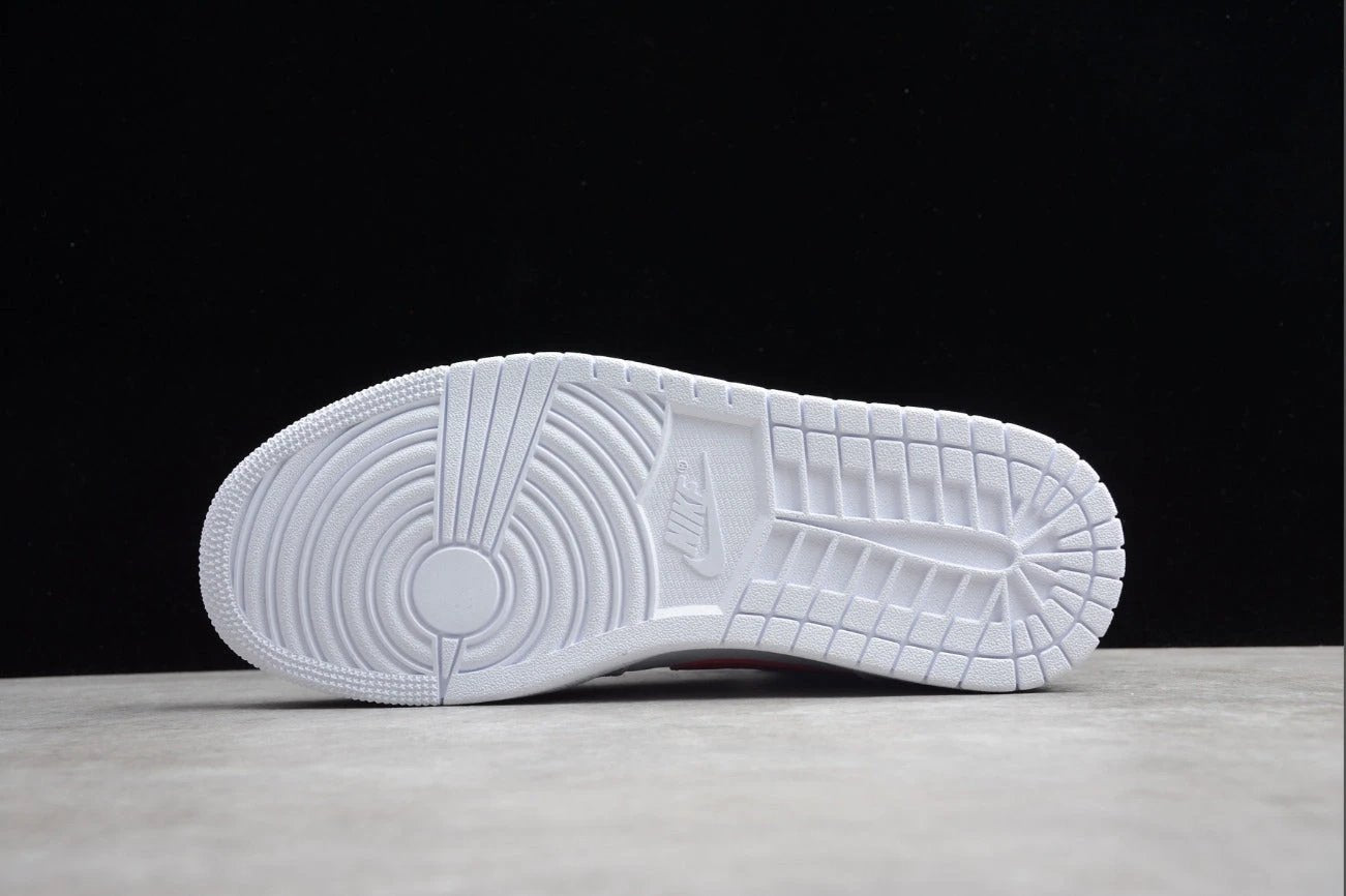 Air Jordan 1 Mid 'White Red Royal' by Air Jordan