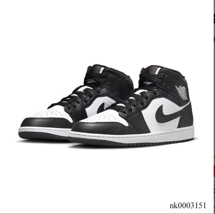 Air Jordan 1 Mid SE Panda Elephant Shoes Sneakers by Air Jordan