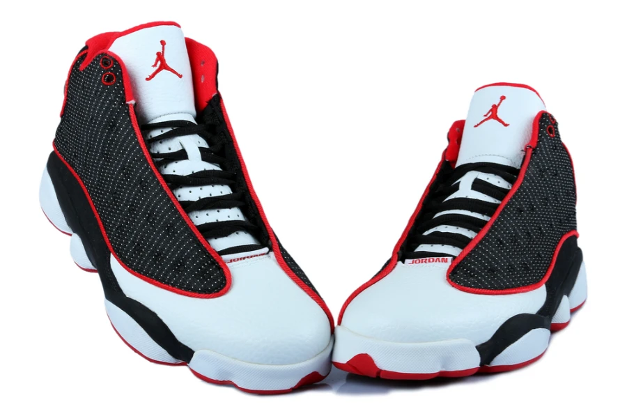 Air Jordan 13 Black White Red by Air Jordan