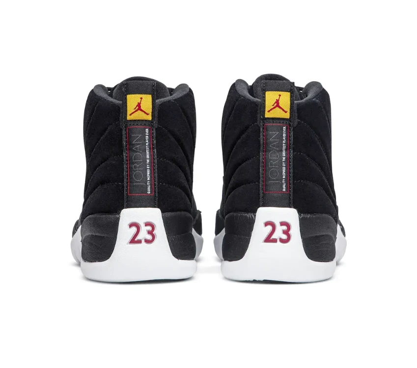 Air Jordan 12 Reverse Taxi Shoes Sneakers by Air Jordan