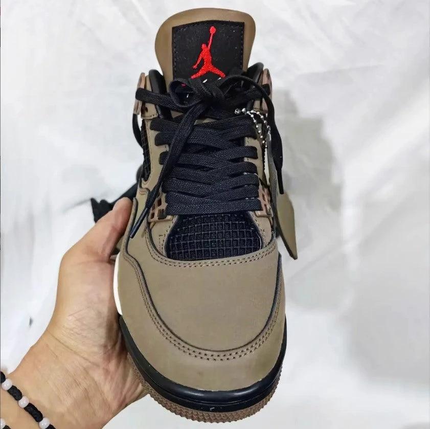 Travis Scott x Air Jordan 4 Olive Shoes Sneakers by Air Jordan