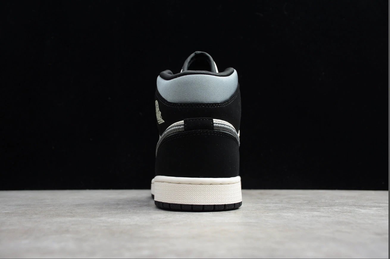 Air Jordan 1 Mid Satin Grey by Air Jordan