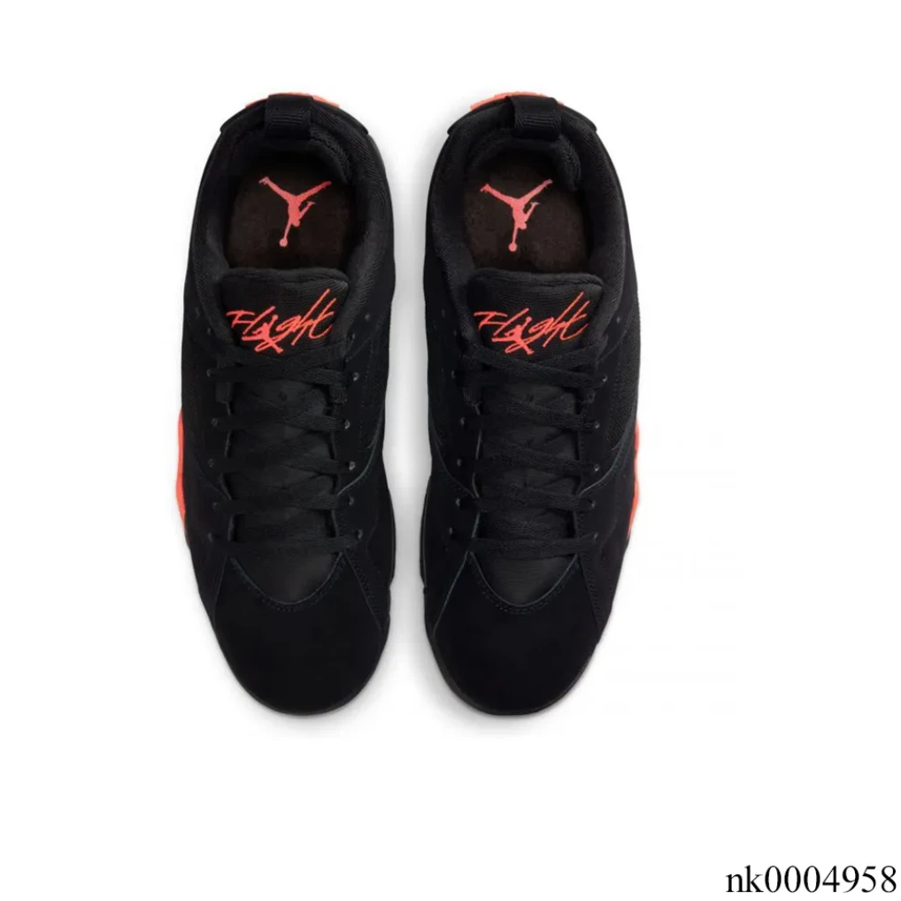JD MVP 92 Black Infrared Shoes Sneakers by Air Jordan
