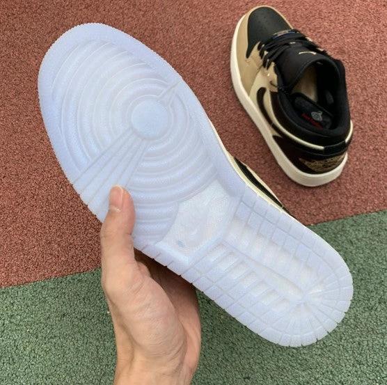 Air Jordan 1 Low Black Khaki Chameleon by Air Jordan