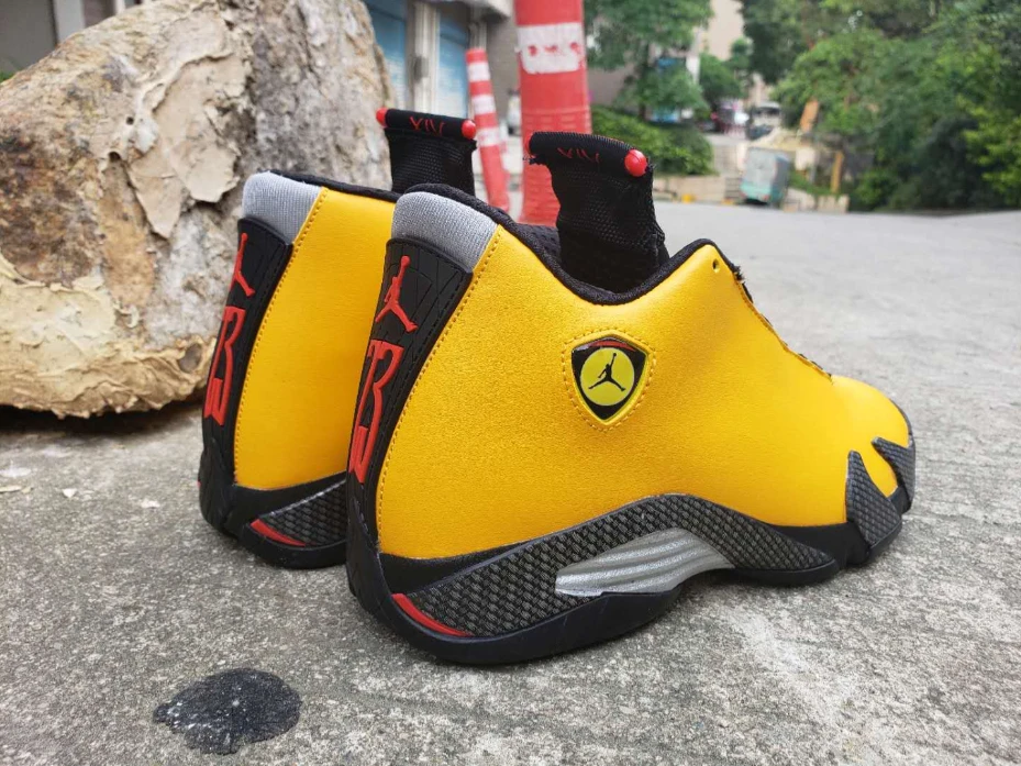 Air Jordan 14 Retro GS 'Reverse Ferrari' by Air Jordan