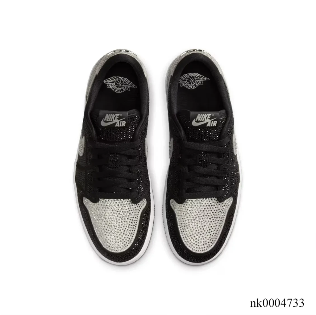 [Premium] Swarovski x Air Jordan 1 Low OG Stealth Shoes Sneakers by Air Jordan