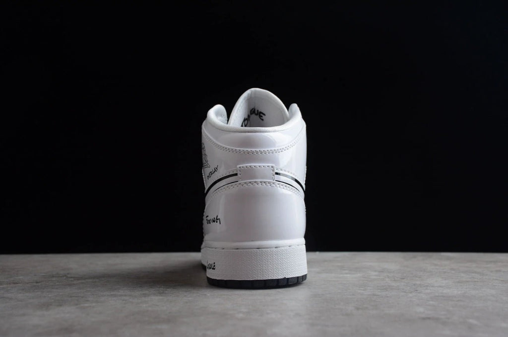 Air Jordan 1 Mid Big Kids by Air Jordan