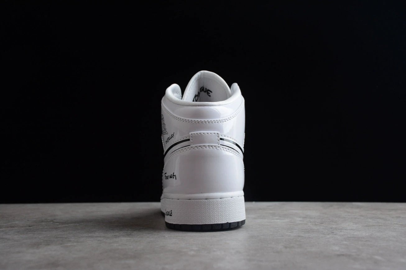 Air Jordan 1 Mid Big Kids by Air Jordan