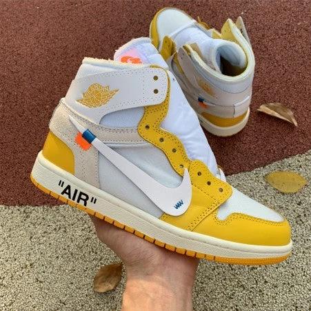 Air Jordan 1 Yellow White by Air Jordan