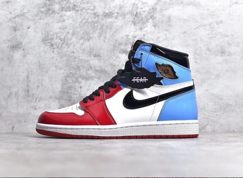 Air Jordan 1 Retro High Fearless UNC Chicago Shoes Sneakers by Air Jordan
