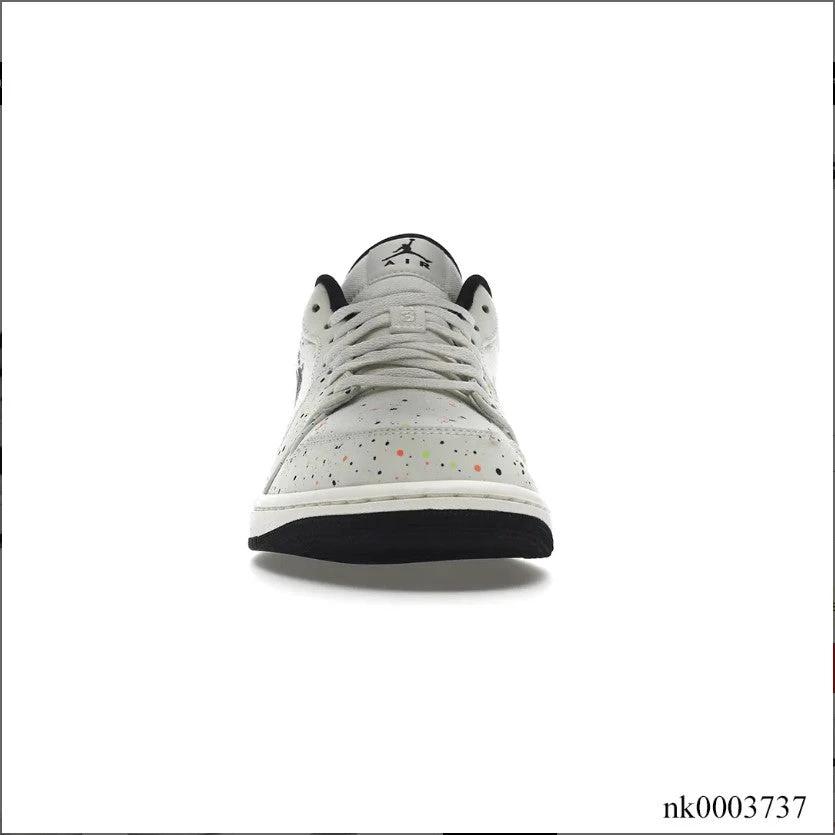 Air Jordan 1 Low Brushstroke Shoes Sneakers by Air Jordan
