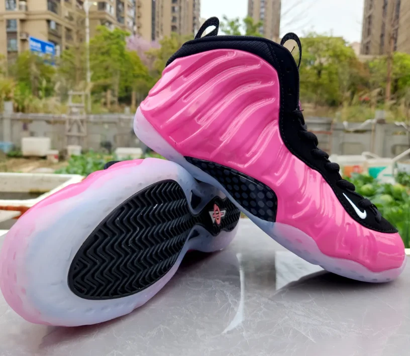 Air Foamposite One Polarized Pink Shoes Sneakers by Air Jordan