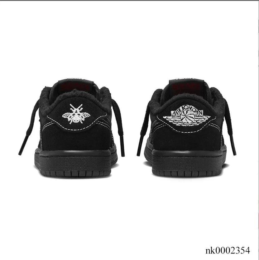 Travis Scott x Air Jordan 1 Low Black Phantom Shoes Sneakers by Air Jordan