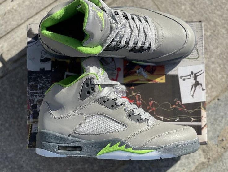 Air Jordan 5 Green Bean Shoes Sneakers by Air Jordan