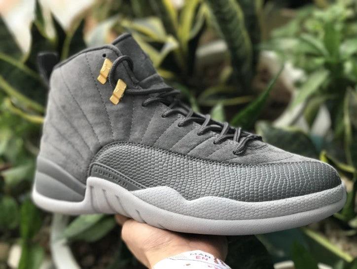 Air Jordan 12 Suede Dark Grey by Air Jordan