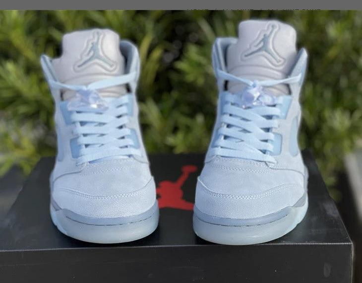 Air Jordan 5 Retro Bluebird Shoes Sneakers by Air Jordan