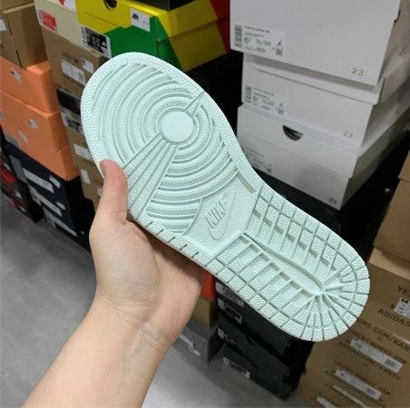 Air Jordan 1 Mid Top White Mint Spruce by Air Jordan
