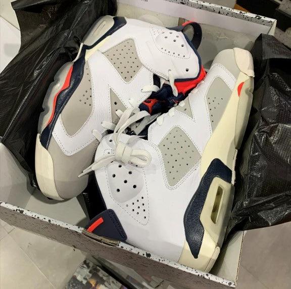 Air Jordan 6 Tinker White Blue Infrared by Air Jordan