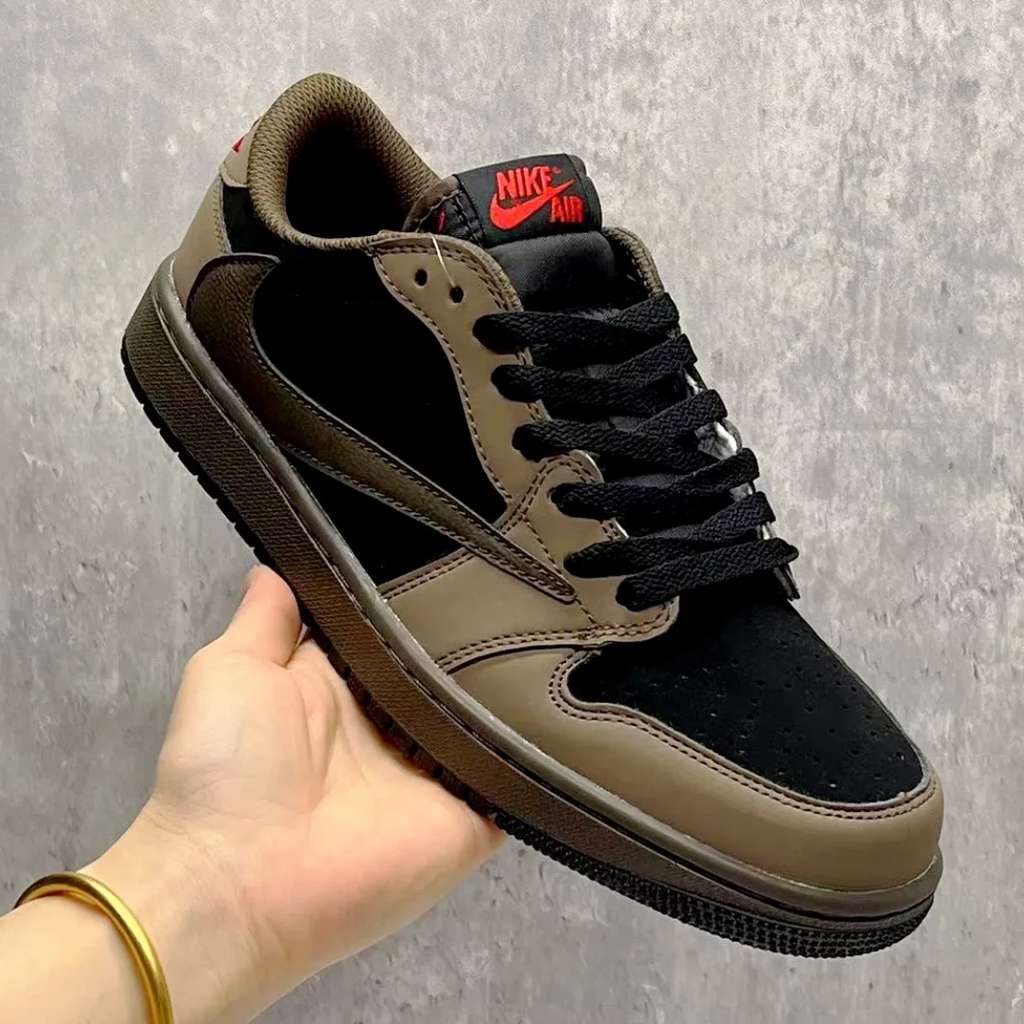 Travis Scott x AJ 1 Low OG Brown Shoes Sneakers by Air Jordan