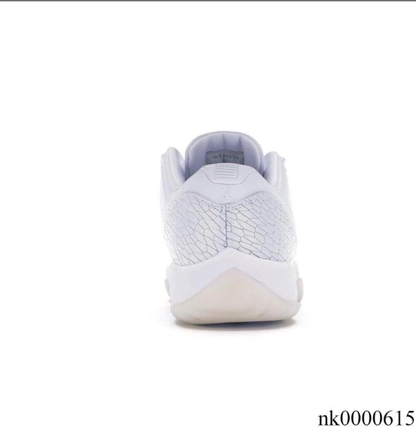 Air Jordan 11 Retro Low Heiress Pure Platinum Shoes Sneakers by Air Jordan