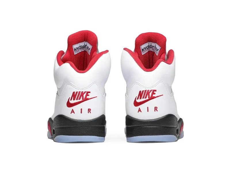 AJ 5 Fire Red Silver Tongue (2020) Shoes Sneakers by Air Jordan
