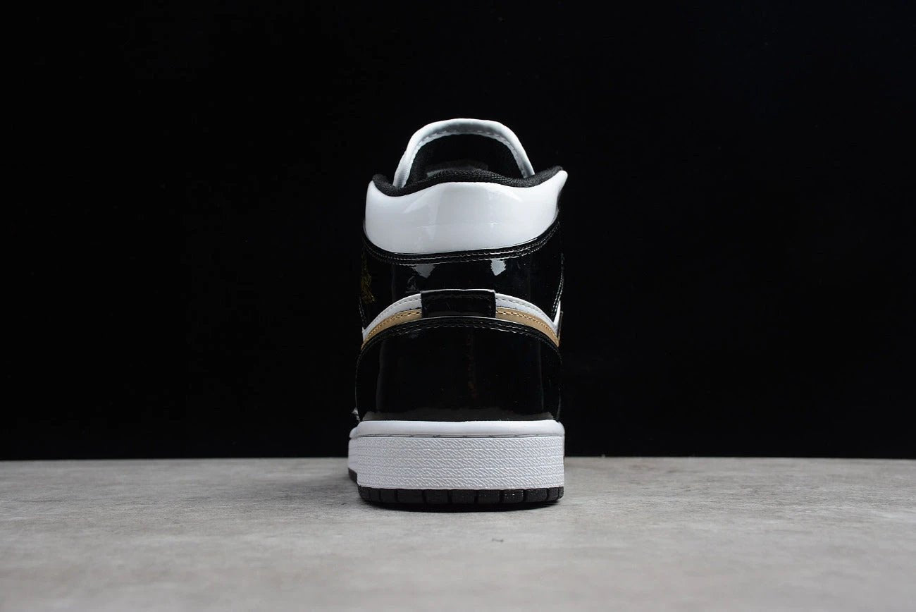 Air Jordan 1 Mid Gold Patent by Air Jordan