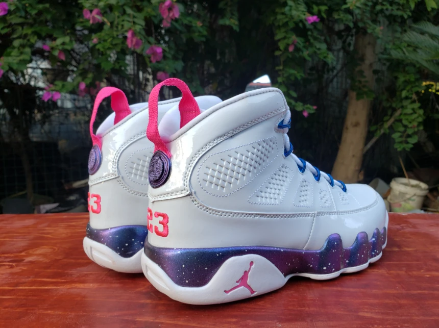 Air Jordan 9 White Galaxy by Air Jordan