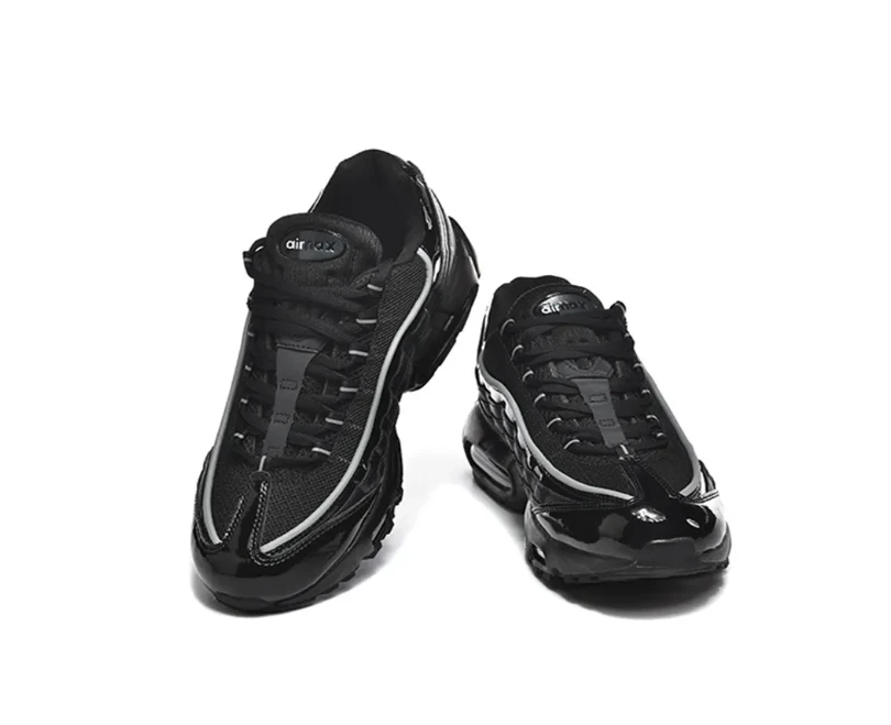 Air Max 95 Black Patent Shoes Sneakers by Air Jordan